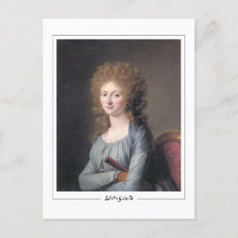 Adélaïde Labille-Guiard #6 - Kunsthistorkarte Postkarte