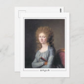Adélaïde Labille-Guiard #6 - Kunsthistorkarte Postkarte (Vorne/Hinten)