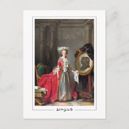 Adélaïde Labille-Guiard #7 - Kunsthistorkarte Postkarte (Vorderseite)