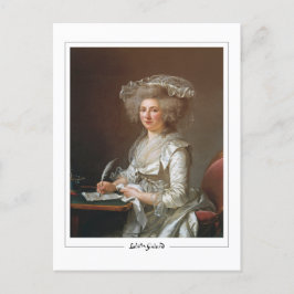 Adélaïde Labille-Guiard #8 - Kunsthistorkarte Postkarte