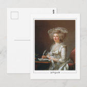 Adélaïde Labille-Guiard #8 - Kunsthistorkarte Postkarte (Vorne/Hinten)