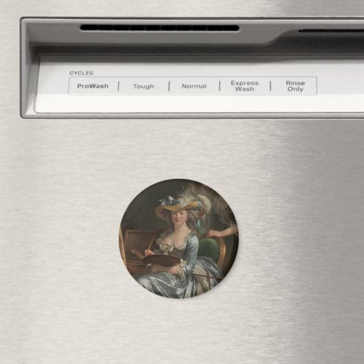 Adélaïde Labille-Guiard Künstlerin Magnet (In Situ (Geschirrspüler))