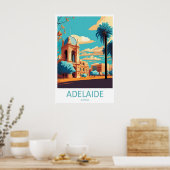 Adelaide Park National Vintage Reiseposter Ski Poster (Küche)