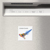 Adelaide Rosella Parrot Magnet (In Situ (Geschirrspüler))