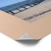 Adelaide, South Australia Beach mit Boardwalk Poster (Ecke)