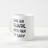 Adelaide-Sportfan, zu sein Kaffeetasse (Vorderseite Links)