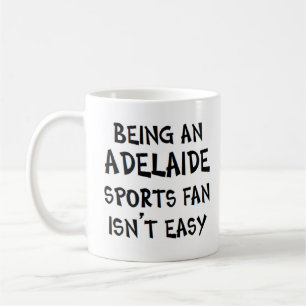 Adelaide-Sportfan, zu sein Kaffeetasse