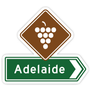 Adelaide, Südaustralischer Aufkleber