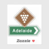 Adelaide, Südaustralischer Aufkleber (Blatt)