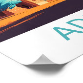 Adelaide Travel Print Wall Art Adelaide Wall Hangi Poster (Ecke)