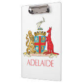 Adelaide Wappen Klemmbrett (Links)
