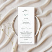 Adelaide Wedding Dinner Menu Menükarte