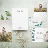 Adelaide Wedding Eukalyptus Vielen Dank Dankeskarte