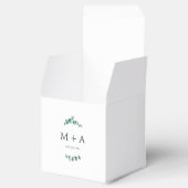 Adelaide Wedding Monogram Geschenkschachtel (Geöffnet)