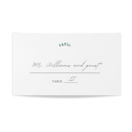 Adelaide Wedding Watercolor Eucalyptus Platzkarte