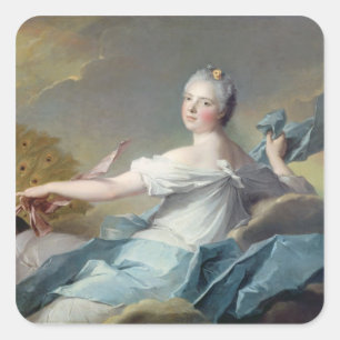 Adelaidede Frankreich, als das Element der Luft Quadratischer Aufkleber