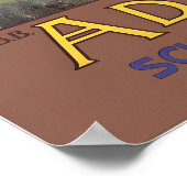 Adelboden Berner Oberland Switzerland Swiss Suisse Poster (Ecke)