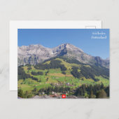 Adelboden, Schweiz Postcard Postkarte (Vorne/Hinten)