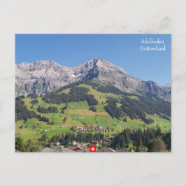 Adelboden, Schweiz Postcard Postkarte
