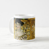 Adele Bauer durch Klimt Wickelrock Kaffeetasse (Vorderseite Links)