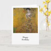 Adele Bloch Bauer durch Gustav Klimt Karte (Gelbe Blume)