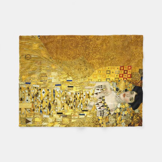 Adele Bloch-Bauer I durch Gustav Klimt Fleecedecke (Vorderseite (Horizontal))