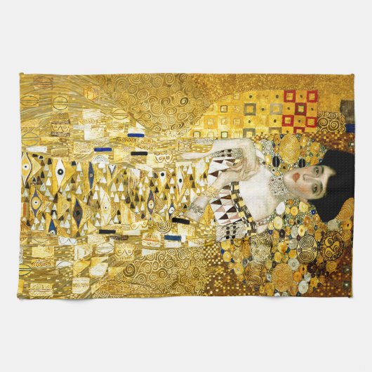 Adele Bloch-Bauer I durch Kunst Nouveau Gustav Handtuch (Horizontal)