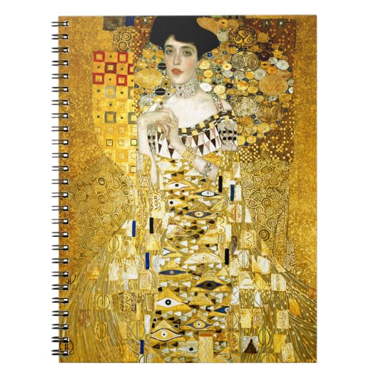 Adele Bloch-Bauer I durch Kunst Nouveau Gustav Notizblock (Vorderseite)