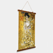 Adele Bloch-Bauer I von Gustav Klimt Art Nouveau Wandteppich Mit Holzrahmen (Gewinkelt)