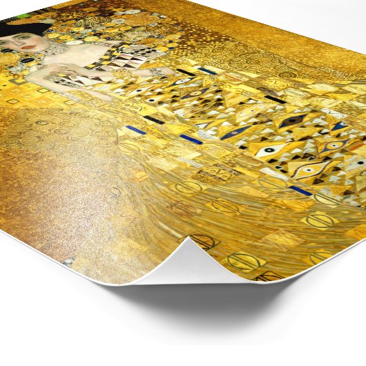 Adele Bloch-Bauer I von Gustav Klimt Foto Prints (Ecke)