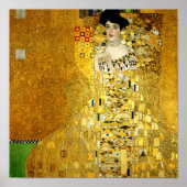 Adele Bloch-Bauer I von Gustav Klimt Poster Print (Vorne)