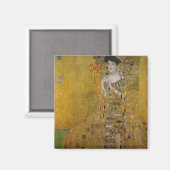 Adele Bloch Bauer von Gustav Klimt Magnet (Vorderseite/Rückseite)