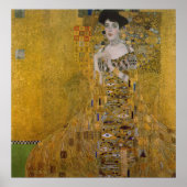 Adele Bloch Bauer von Gustav Klimt Poster (Vorne)