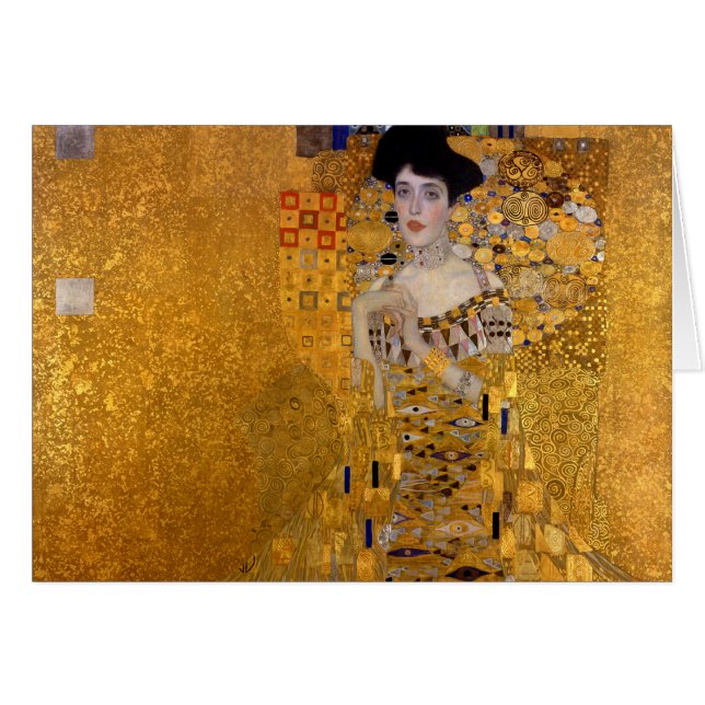 Adele Bloch-Bauer's Portrait by Gustav Klimt 1907 (Vorderseite (Horizontal))