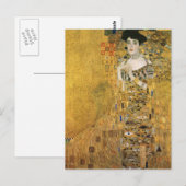 Adele Bloch-Bauers Portrait Postkarte (Vorne/Hinten)