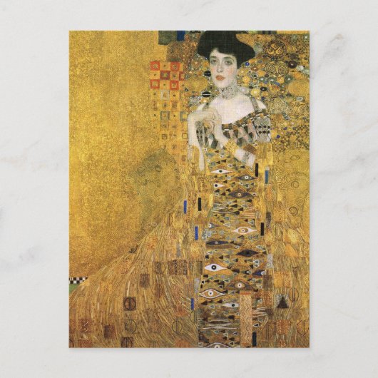 Adele Bloch-Bauers Portrait Postkarte (Vorderseite)