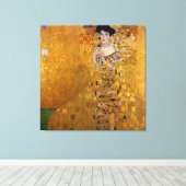 Adele Bloch-Bauers Portrait von Gustav Klimt 1907 Leinwanddruck (Insitu (Holzboden))