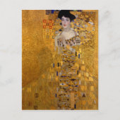 Adele Bloch-Bauers Portrait von Gustav Klimt 1907 Postkarte (Vorderseite)