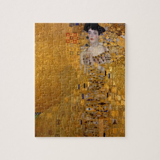 Adele Bloch-Bauers Portrait von Gustav Klimt 1907 Puzzle (Vertikal)