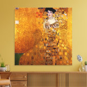 Adele Bloch-Bauers Portrait von Gustav Klimt Leinwanddruck (Insitu (Wohnzimmer))