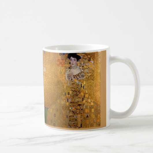 Adele, die Dame im Gold - Gustav Klimt Kaffeetasse (Rechts)