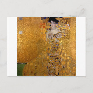Adele, die Dame im Gold - Gustav Klimt Postkarte