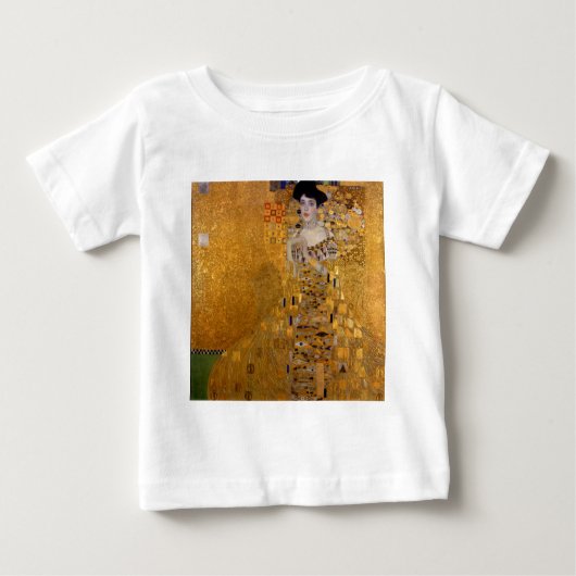 Adele, die Dame in Gold - Gustav Klimt Baby T-shirt (Vorderseite)
