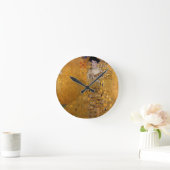 Adele, die Dame in Gold - Gustav Klimt Runde Wanduhr (Zuhause)