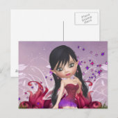 Adele Fairy Postcard Postkarte (Vorne/Hinten)