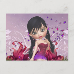Adele Fairy Postcard Postkarte