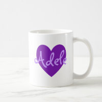 Adele in Lila