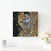Adele Klimt Acrylmauer Quadratische Wanduhr (Zuhause)