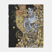 Adele Klimt Fleece Blanket (Vorderseite)
