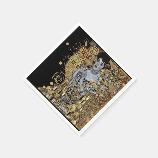 Adele Klimt Paper Napkin Serviette (Ecke)